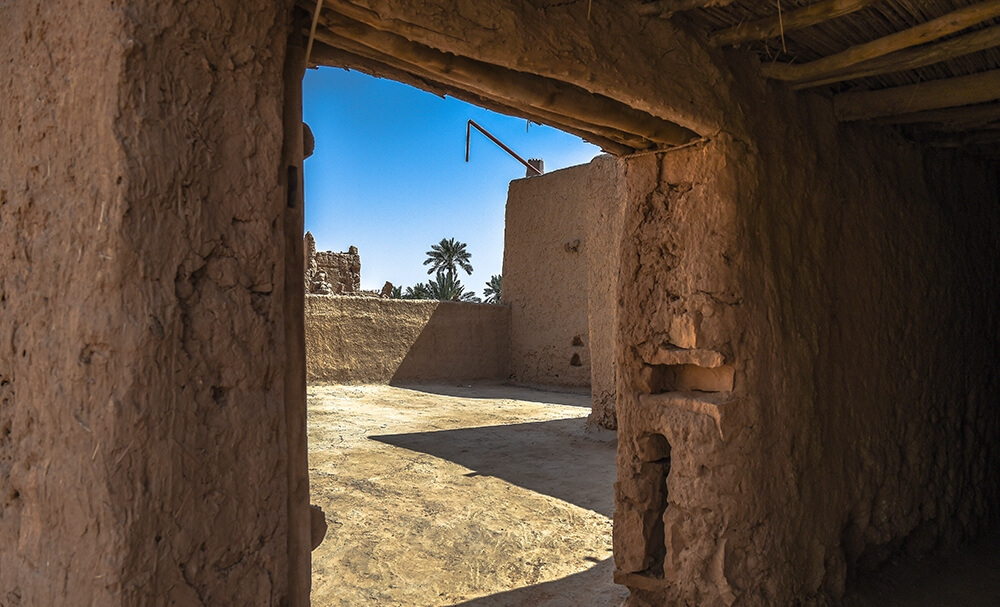 الأماكن الأثرية في قرية “عودة سدير” بالمملكة