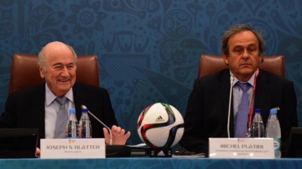 الاتحاد الدولي لكرة القدم (فيفا) يوقف بلاتر وبلاتيني ثمانية أعوام