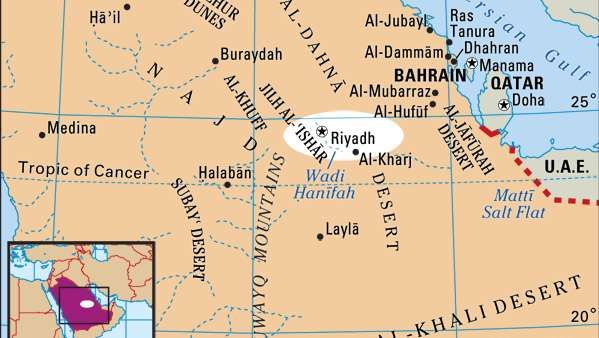 تعرف على منطقة الرياض جغرافيا