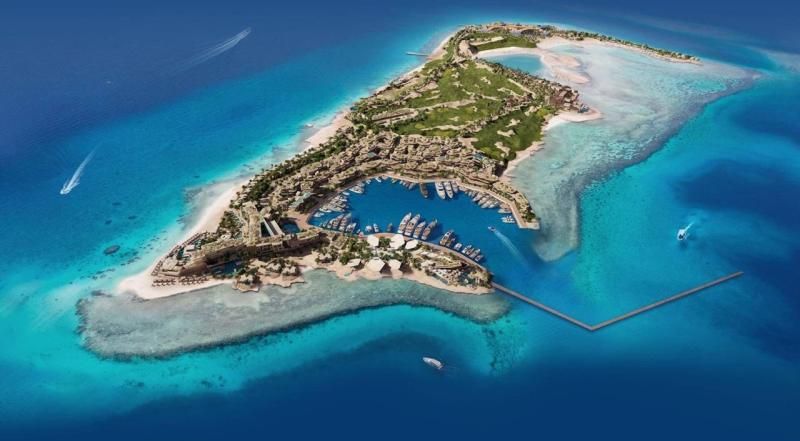 "سندالة" أهم وأجمل الجزر السياحية في البحر الأحمر 