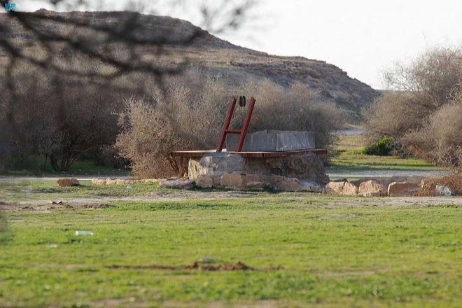 "أم عمارة" .. موقع أثري يروي تاريخا عريقا شرق رفحاء