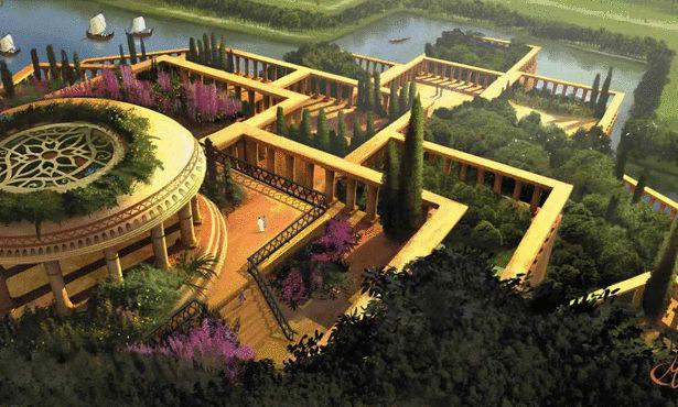 قصة بناء حدائق بابل المعلقة