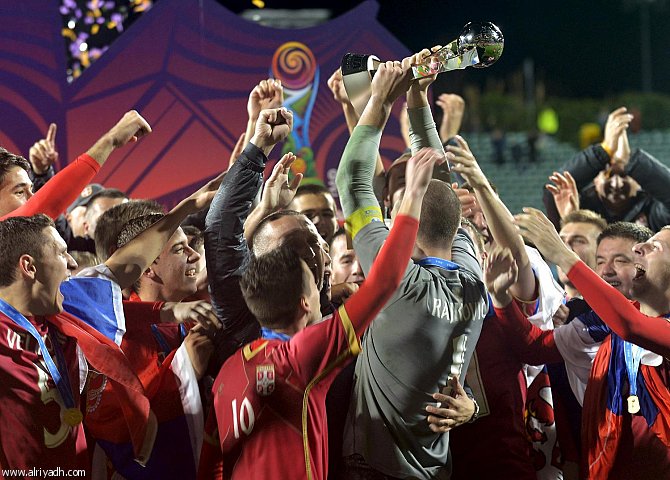 صربيا تفوز بكأس العالم تحت 20 عاما لكرة القدم