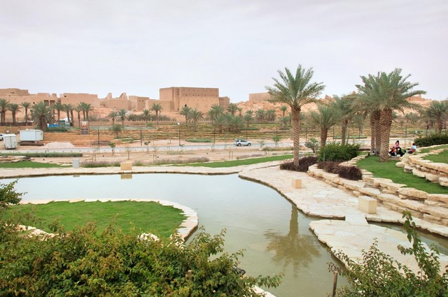 منتزه البجيري السياحي بالدرعية في الرياض 