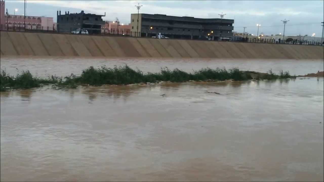 وادي بدنة من أكبر الأودية بمدينة عرعر