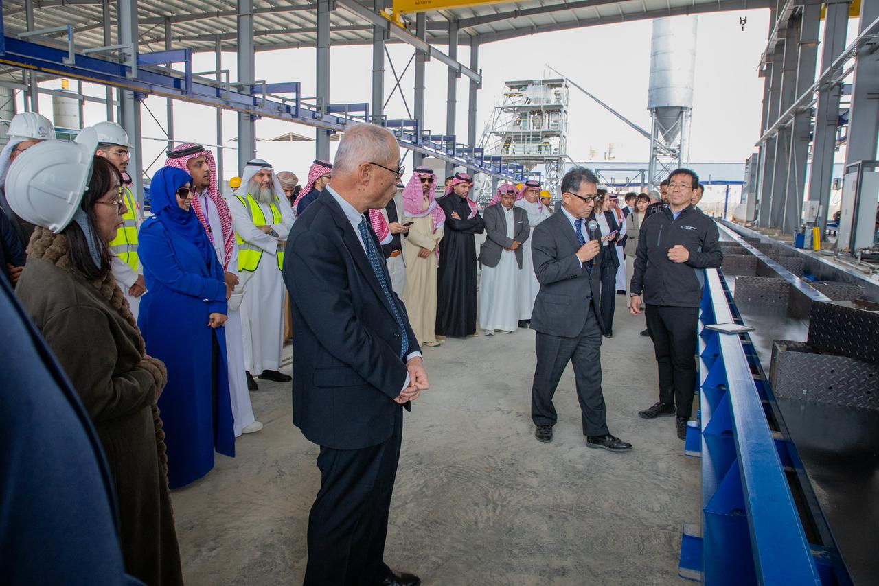  أول مصنع بالعالم لتقنيات البناء الحديثة المستدامة بالمملكة العربية السعودية