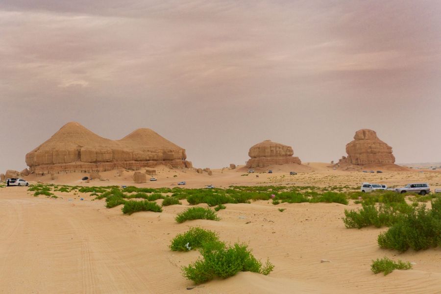  جبل الأربع بالأحساء متعة الطبيعة وسياحة واعدة 