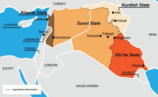 اتفاقية سايس بيكو التي قسمت الدول العربية