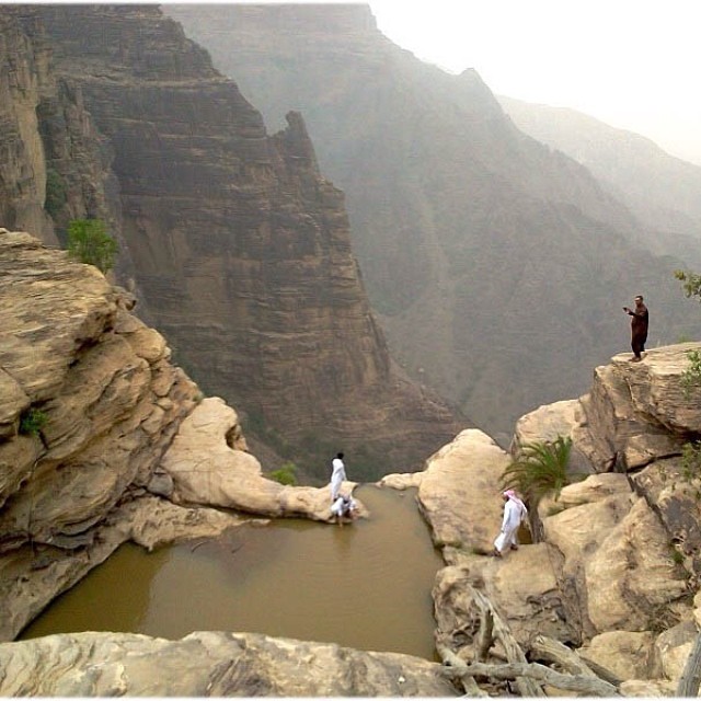 جمال الطبيعة في جبال القهر بالريث