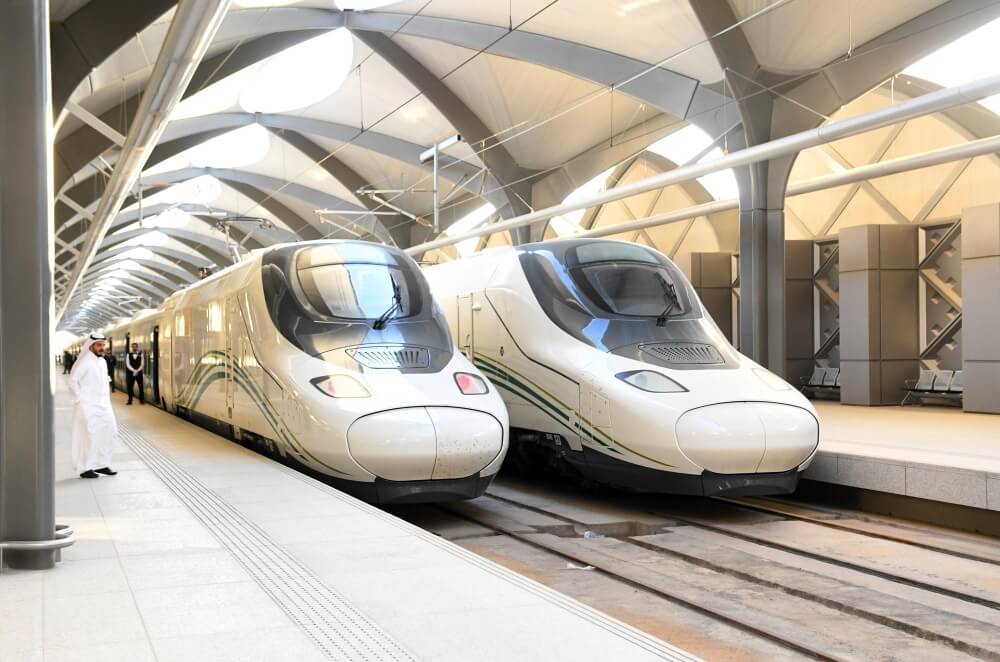 قطار الحرمين السريع بالمدينة المنورة.. تكامل لوجستي وتقنيات عالمية لخدمة ضيوف الرحمن