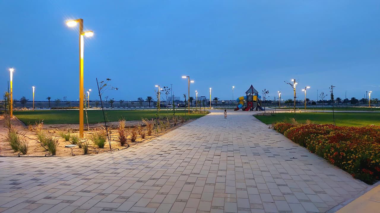 حديقة الواحة.. متنفس حيوي متطور لسكان محافظة قرية العليا