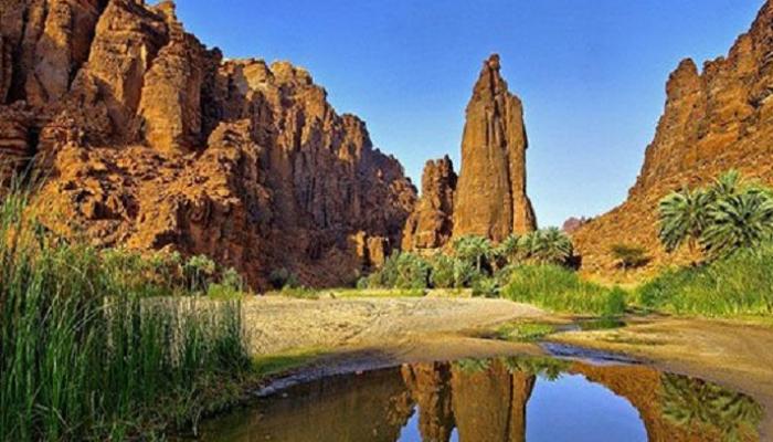 تنوع وجمال تضاريس منطقة تبوك سر توافد السياح اليها