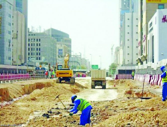 «قطار الرياض» يقطع 15% من مسافة المشروع في 108 مواقع