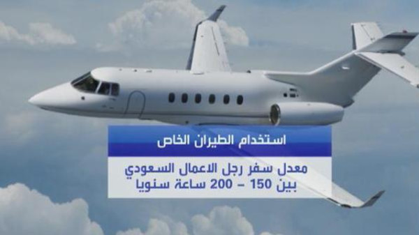 طائرات خاصة للتأجير بـ14 ألف دولار للساعة في السعودية