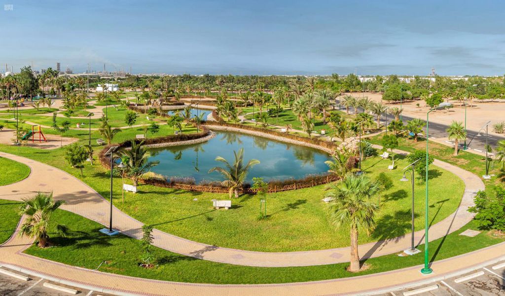 بحيرة المدينة الذكية إحدى الوجهات السياحية المميزة بالمملكة