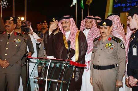 ولي ولي العهد يطلق الدوريات الأمنية بهويتها الجديدة ويدشِّن معهد إدارة الحشود