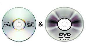 أوجه التشابه والاختلاف  بين قرص CD وأقراص DVD