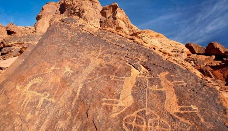 جبة التراثية في منطقة حائل... آثار تدل على حضارة العصور الحجرية القديمة